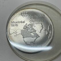 【4枚セット】カナダ　1976年　モントリオール　オリンピック記念　銀貨セット　ケース付き　_画像4