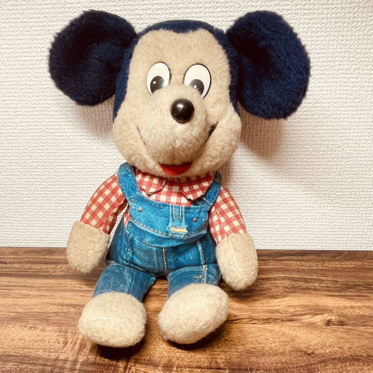 低価格 ミッキーマウス ぬいぐるみ カントリーデニム ニッカーボッカー ミッキーマウス