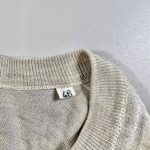 1990s Agnona summer sweater アニオナ サマーニット セーター シルク 絹 コットン 綿 ヴィンテージ ビンテージ メンズ_画像10