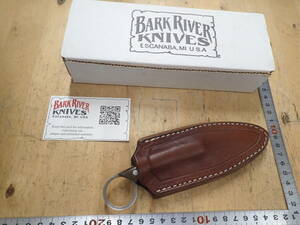 [K04C]BARKRIVER Burke li bar RING TAIL ring tail sheath knife 