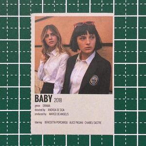 ステッカー おしゃれ 映画 海外 ドラマ　Baby ベイビー　ネットフリックス