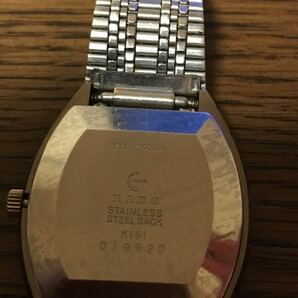RADO ラドー メンズ 腕時計 DIA STAR 711.9501.3 ベルト純正 K161 ジャンク品の画像9