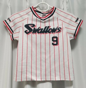  Tokyo Yakult Swallows * T-shirt *. number 9 salt see .. player * Kids size 