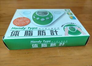 ハンディ体脂肪計 (未使用)※付属電池切れの可能性あります。
