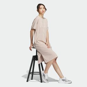 ★アディダス adidas 新品 レディース ワーディング ルーズフィット シングルジャージー ワンピース XLサイズ[IA5252-XL] 二 参★QWER★の画像1