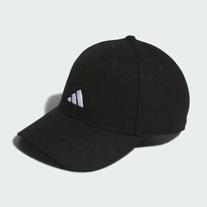 ★アディダス ゴルフ ADIDAS GOLF 新品 メンズ ロゴ フランネル ツイード キャップ 帽子 CAP 黒 57-60cm[IA26351N-5760]七★QWER QQAA-60