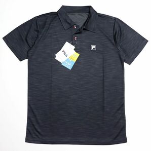 ●送料390円可能商品 フィラ FILA 新品 メンズ 吸水速乾 UVCUT スポーツ 半袖 ポロシャツ Mサイズ [414342-MCG-M]一 三 壱★QWERの画像2