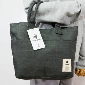 * Le Coq le coq sportif new goods convenience pocket fully simple tote bag handbag BAG bag bag [36367-030] one six *QWER*