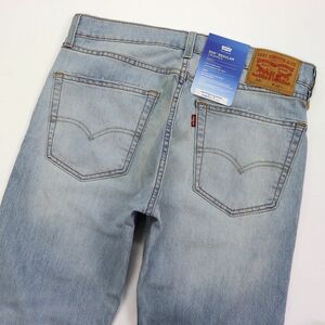 ★リーバイス Levis 505 新品 COOL 通気性 速乾 快適 レギュラー 7分丈 クロップドパンツ デニム 32インチ[28229-0063-32] 四 壱★QWER★