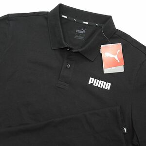 ●送料390円可能商品 プーマ ゴルフ PUMA GOLF 新品 シンプル カジュアル 鹿の子 ストレッチ 半袖 ポロシャツ[847226-01-XL]US 三 零★QWER