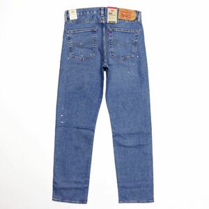 ★リーバイス Levis 501 新品 メンズ ペンキ加工 ボタンフライ ストレート ジーンズ デニム パンツ 30インチ[79830-0253-30]四 壱★QWER★