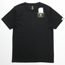 ●送料390円可能商品 ルコック le coq sportif 新品 メンズ トレーニング 半袖 Tシャツ ウェア 黒 Mサイズ [12368-BLK-M]一 三 壱★QWER_画像2