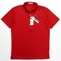 ●送料390円可能商品 フィラ ゴルフ FILA GOLF 新品 メンズ 吸水速乾 UVCUT 半袖 ポロシャツ L [747684-RD-L]一 三 弐★QWER QQAA-18_画像2