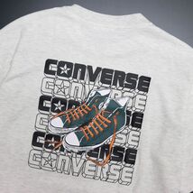 ●送料390円可能商品 コンバース CONVERSE 新品 メンズ バックプリント オーバーサイズ 半袖 Tシャツ XL [32736006-90-LL]一 三 参★QWER★_画像1