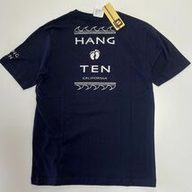 ●送料390円可能商品 ハンテン HANGTEN 新品 メンズ カジュアル バックプリント 半袖 Tシャツ XLサイズ 紺[SM406-BL5-LL]一 三 参★QWER★_画像2