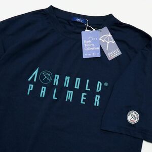 * стоимость доставки 390 иен возможность товар Arnold Palmer ARNOLD PALMER новый товар мужской простой короткий рукав футболка темно-синий XXL [4091861-75-3L] один три 0 *QWER*