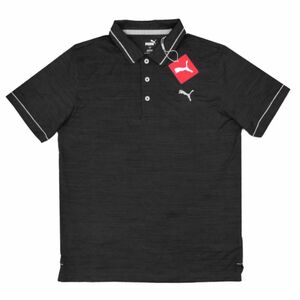 * postage 390 jpy possibility commodity Puma PUMA GOLF Golf new goods men's . water speed . training polo-shirt with short sleeves black M [531744-01-M] three .*QWER*
