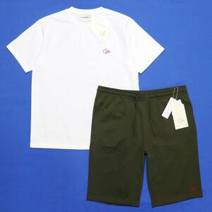 ★ロゴス LOGOS アウトドア 新品 メンズ カジュアル Tシャツ ハーフパンツ 上下セット SET Lサイズ [SETTSA23048-41-L] 一 五 弐★QWER