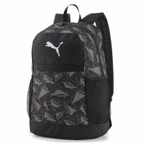 ★プーマ PUMA 新品 PC収納可 グラフィック バックパック リュックサック デイバッグ BAG 鞄 かばん 黒 [078929-04] 六★QWER★