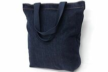 ★リーバイス Levis 新品 メンズ コットン デニム トートバッグ バッグ BAG 鞄 紺 ネイビー [77170-0469-OS] 一 六 ★QWER★_画像2