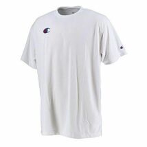 ●送料390円可能商品 チャンピオン Champion 新品 メンズ ロゴ入り COOL 抗菌防臭機能 半袖 Tシャツ 白 XL[C3PS390-010-XL] 三 参★QWER★_画像2