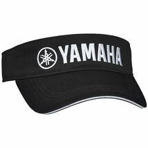 ★ヤマハ ゴルフ YAMAHA GOLF 新品 メンズ メッシュ サンバイザー キャップ 帽子 CAP 56-60cm 黒 [Y20VS-BKW-5660] 一 七★QWER QQAA-53_画像1