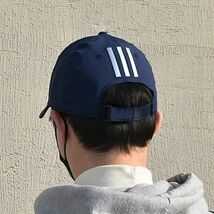 ★アディダス ゴルフ ADIDAS GOLF 新品 メンズ メタルロゴ キャップ 帽子 CAP ぼうし 紺 ネイビー 57-60cm [HT5781-5760]七 ★QWER_画像2