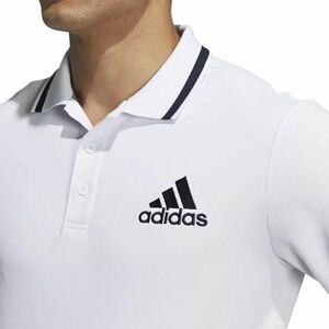 * стоимость доставки 390 иен возможность товар Adidas Golf ADIDAS GOLF новый товар мужской AEROREDAY BOS Logo рубашка-поло XXL размер белый [HI55991N-XO] три 0 *QWER