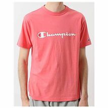 ●送料390円可能商品 チャンピオン Champion 新品 定番 肌触り◎ ビッグロゴ コットン 半袖 Tシャツ [C3P302-920] 三 零★QWER★_画像1