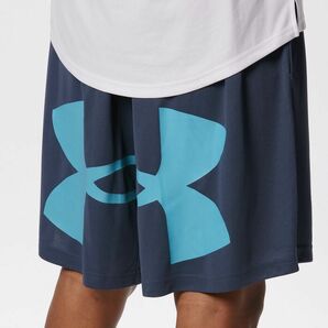 ●送料390円可能商品 アンダーアーマー UNDER ARMOUR UA 新品 メンズ ビッグロゴ ハーフ パンツ ショーツ [13783330441N-XL]四 参★QWER★の画像3