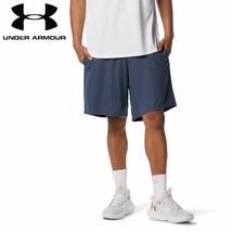 ●送料390円可能商品 アンダーアーマー UNDER ARMOUR UA 新品 メンズ ビッグロゴ ハーフ パンツ ショーツ [13783330441N-L]四 弐★QWER★_画像2