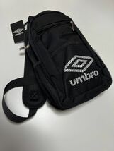 ★アンブロ UMBRO 新品 ボディバッグ BAG ショルダーバッグ 黒[70216-002] 六★QWER★_画像2