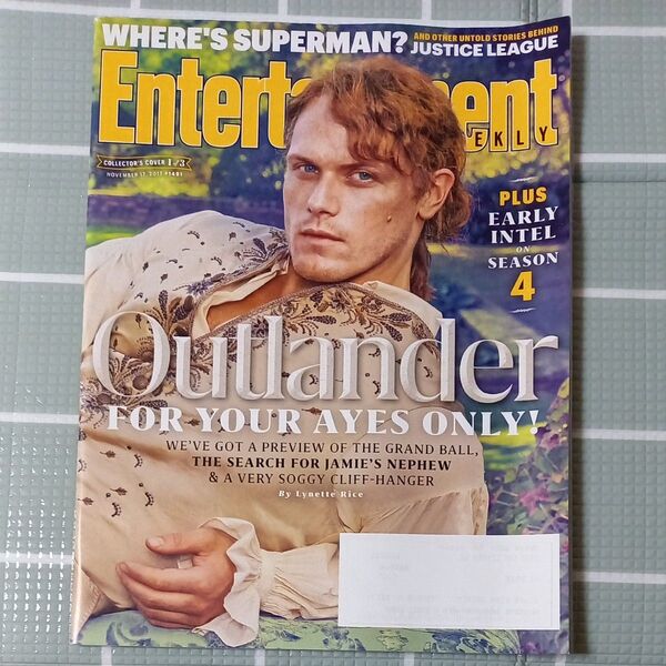 EW (米雑誌) Outlander collecter's cover1 アウトランダー サム・ヒューアン 送料込クーポン利用