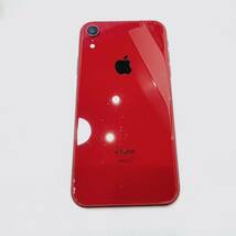 ◆1円スタート！お買い得！Apple iPhone XR 64GB RED MT062J/A A2106 ○判定 SIMフリー バッテリー最大容量79% ◆/スマホ/本体/赤/_画像6