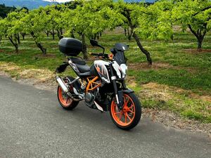 即乗り！KTM 390DUKE アクラポマフラー 検7年4月、実動車 書類付き デューク390 福島県