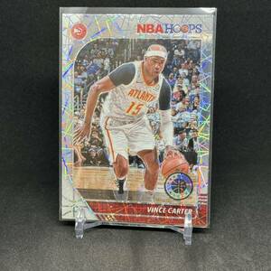 2019-20 Panini NBA Hoops Premium Stock Silver Laser Prizm Vince Carter