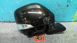 7kurudepa エルグランド DBA-TE52 右 ドア ミラー サイド 96301-1JB1A 黒パール GAE [ZNo:05019224] 161545