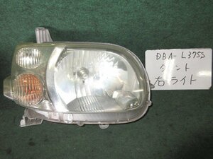 9kurudepa H21年 タント DBA-L375S 右 ヘッド ランプ ライト 81110-B2480 ハロゲン KOITO 100-51945 [ZNo:06002152]