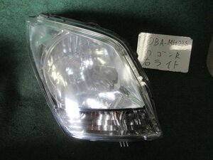 9kurudepa H20年 ワゴンR DBA-MH23S 右 ヘッド ランプ ライト 35120-70K00/01 ハロゲン [ZNo:05000950]