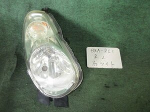 9kurudepa H18年 R2 DBA-RC1 後期 右 ヘッド ランプ ライト 84001KG020 ハロゲン ICHIKO 1729 [ZNo:05005635]