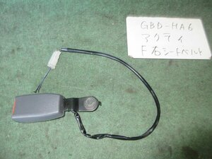 9kurudepa H19年 アクティ GBD-HA6 運転席 シートベルト ドライバー 81455-S3A-J01ZA [ZNo:06001860]