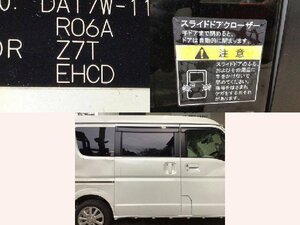 5kurudepa H27年 エブリィ ABA-DA17W リア 右 ドア スライド 白パール Z7T DS17 DR17 DG17 PZ 32666