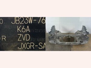 5kurudepa H29年 ジムニー ABA-JB23W ラジエーター コアサポート 緑 ZVD 10型 後期 ランドベンチャー 32910