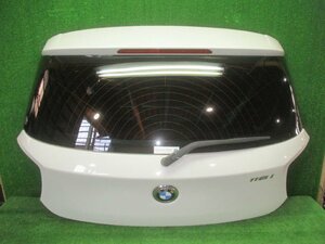 4kurudepa H25年 BMW 1シリーズ DBA-1A16 リア ゲート バック ドア 白 300 [ZNo:05009930]
