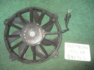 9kurudepa H23 year Peugeot 308 ABA-T7W5F02 radiator fan electric fan 5F02 [ZNo:03004256]