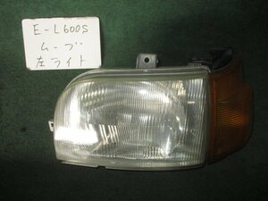 9kurudepa H9年 ムーヴ E-L600S 左 ヘッド ランプ ライト 81150-87B01-000 ハロゲン KOITO 100-51555 [ZNo:03000724]