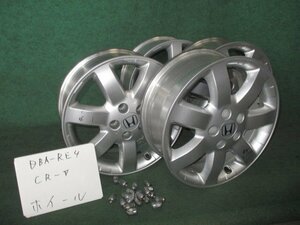 9kurudepa CR-V DBA-RE4 ホイール ホイル 純正 アルミ 17インチx6.5J ５穴 ４本 P=114.3 50 [ZNo:03001342]