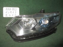 9kurudepa H21年 インサイト DAA-ZE2 前期 左 ヘッド ランプ ライト 33151-TM8-J11 ＨＩＤ KOITO 100-22878 [ZNo:04000819]_画像1