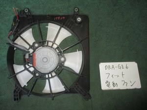 9kurudepa H21年 フィット DBA-GE6 ラジエーター ファン 電動 ファン L13A-429 19030-RB0-004 [ZNo:04001984]