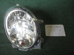 9kurudepa H17年 ミラ ジーノ CBA-L660S 前期 右 ヘッド ランプ ライト 81110-B2150-000 ＨＩＤ KOITO 100-51774 [ZNo:04002495]